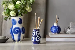 Tulle Vase, Blå