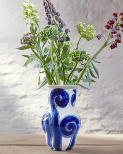 Tulle Vase, Blå
