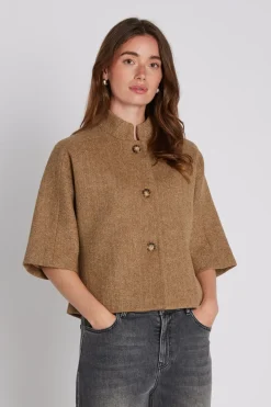 TwinTwin Jakke, Camel, 40