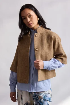 TwinTwin Jakke, Camel, 40