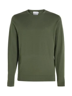 Uld Striktrøje, Thyme, XXL