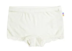 Uld/Silke Hipster, Off White, 120 cm