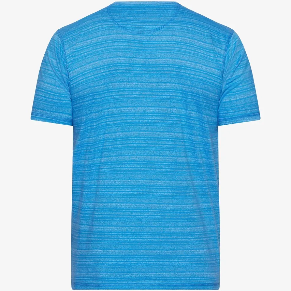 Ulric Shadowstripe W. Print + T-shirt, Blue Slip Stream, L