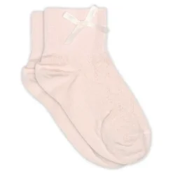 Una Short Bow Strømper, Cherry Blossom, 37-39