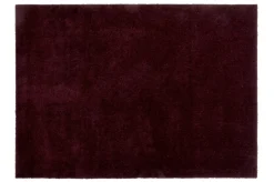 Unicolor Gulvtæppe, Bordeaux, 90x130 cm