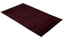Unicolor Gulvtæppe, Bordeaux, 67x120 cm