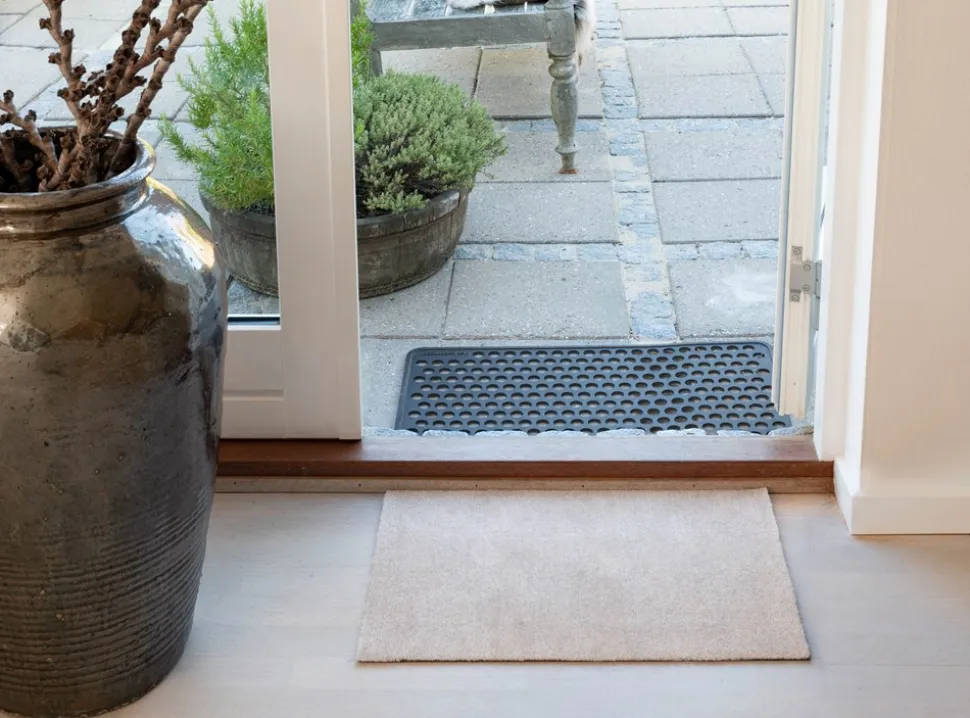 Unicolor Gulvtæppe, Ivory, 40x60 cm