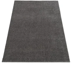 Unicolor Gulvtæppe, Steelgrey, 67x120 cm