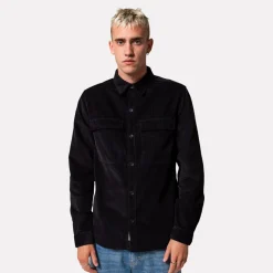 Utility Overshirt, Black, M