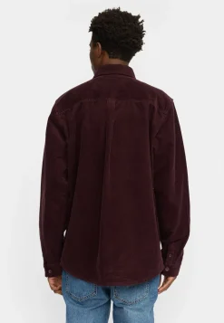 Utility Overshirt, Burgundy, M
