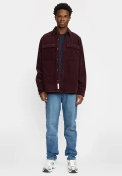 Utility Overshirt, Burgundy, M