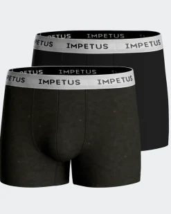 Valentine 2-pak Boxershorts, Black, XXL