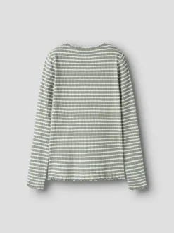 Vemma Slim Bluse, Shadow, 146-152 cm