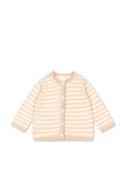 Venti Knit Cardigan, Cameo Rose, 80 cm