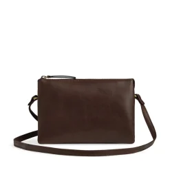 Vera Crossbody Taske, Dark Brown