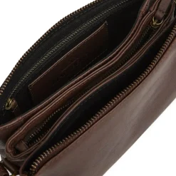 Vera Crossbody Taske, Dark Brown