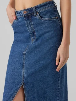 Veri Denimnederdel, Medium Blue Denim, M