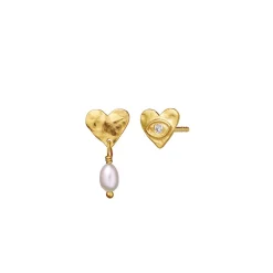 Vesta Øreringe, Gold Plated