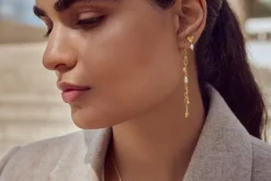 Vesta Øreringe, Gold Plated