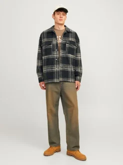 Vesterbro Check Overshirt, Forest River, S