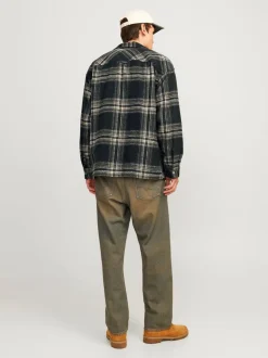 Vesterbro Check Overshirt, Forest River, S