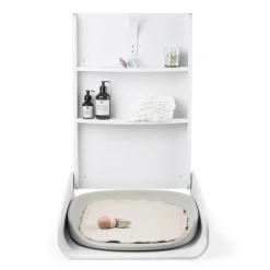 Væghængt Puslebord, Classic White