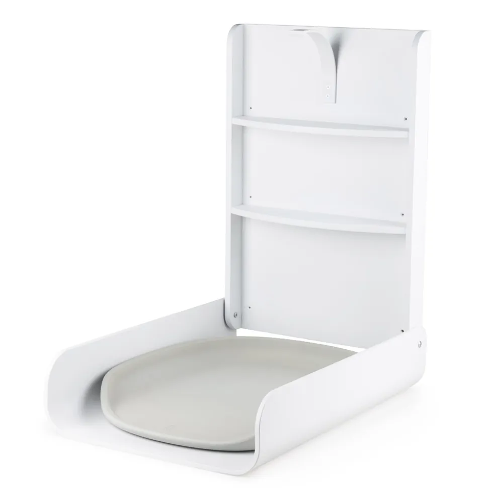 Væghængt Puslebord, Classic White