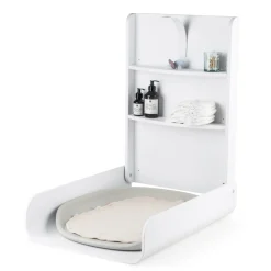 Væghængt Puslebord, Classic White