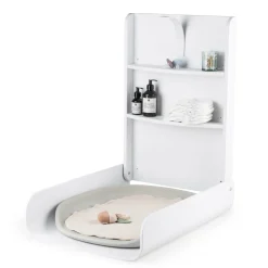 Væghængt Puslebord, Classic White