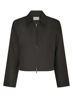 Vianney Structure Jakke, Dark Grey, 38