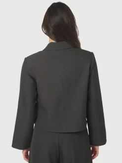 Vianney Structure Jakke, Dark Grey, 38