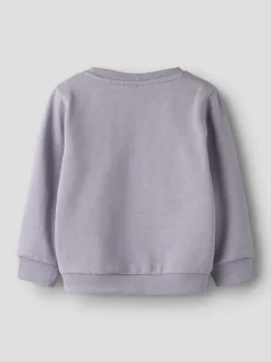 Vima Sweatshirt, Lavender Gray, 104 cm