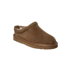 Viola Slippers, Brown Fudge, 36