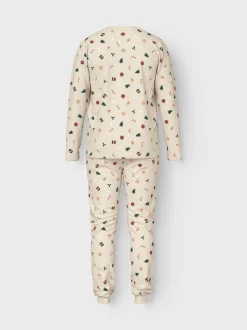 Vismas Pyjamassæt, Whitecap Gray Xmas AOP, XS
