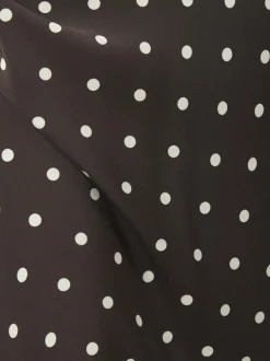 Viso Dot Nederdel, Dark Brown, 42