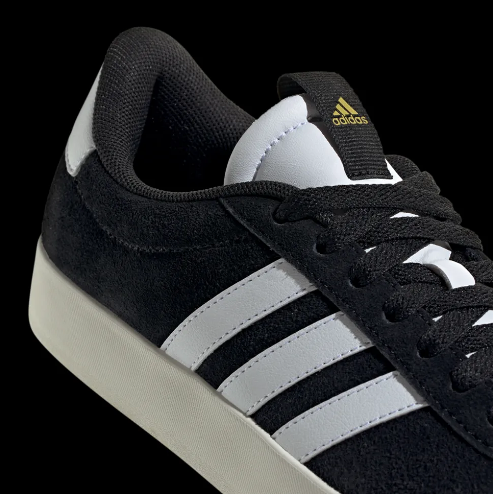 VL Court 3.0 Sneakers, Core Black/Core White/Gold Metallic, 36 2/3