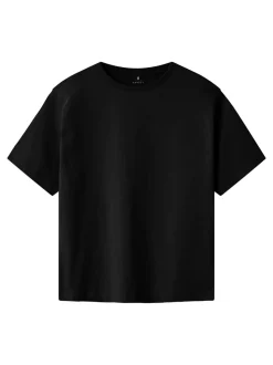 Vobbo T-shirt, Black, 146-152 cm