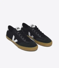 Volley Sneakers, Black-White-Natural, 39