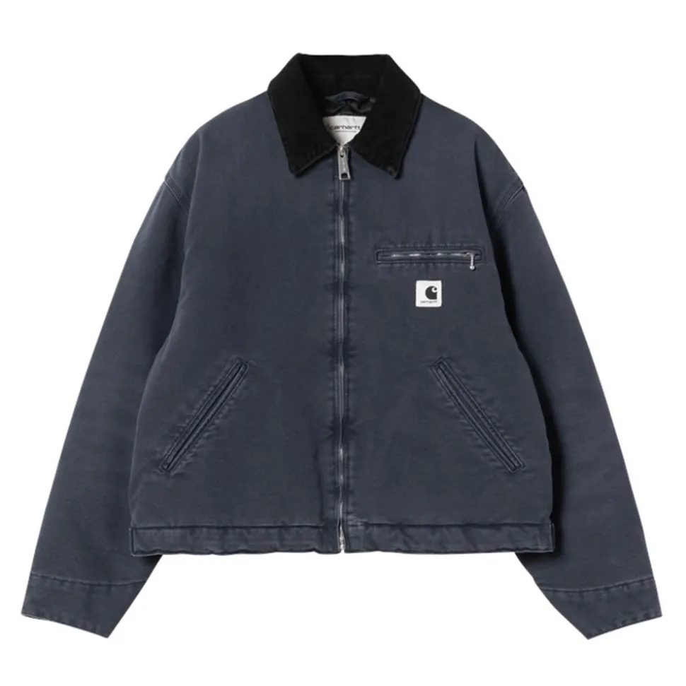 W' OG Detroit Jakke, Dark Navy/Black, S