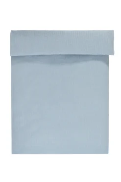 Waffle Sengetæppe, Lys Blå, 140x220 cm