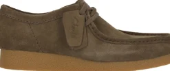 WallabeeEVO G Sko, Dark Olive Suede, 45