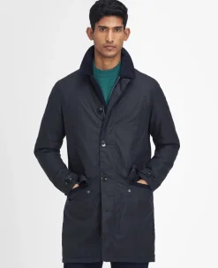 Wax Mac Frakke, Navy/Greenloch Tartan, XL