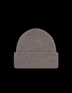Wayne Embroidered Beanie, Mountain Grey Melange