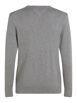 Wcc Essential Crew Neck Striktrøje, Medi Grey Heather, XL
