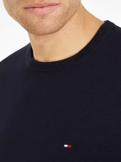 Wcc Essential Crew Neck Striktrøje, Desert Sky, 3XL