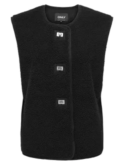 Wendy Teddy Vest, Black, L