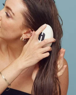 Wet Hair Detangler Brush, Hvid