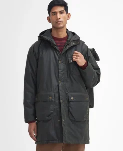 Winter Wax Parka Frakke, Fern, XL