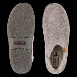 Wool Nepal Hjemmesko, Grey, 37