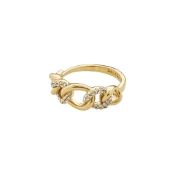 Wrenley Recycled Ring, Gold Plated